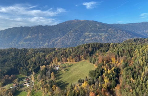 Kanzelhöhe und Gerlitzen über dem Ossiacher See