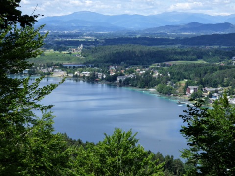 Blick vom Georgiberg auf den Klopeiner See